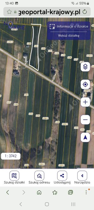 Działki budowlane Kałków - Widok 2