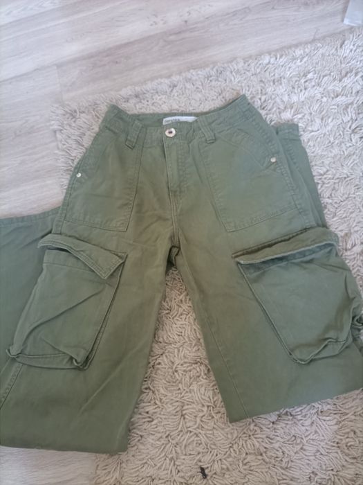 Spodnie cargo damskie