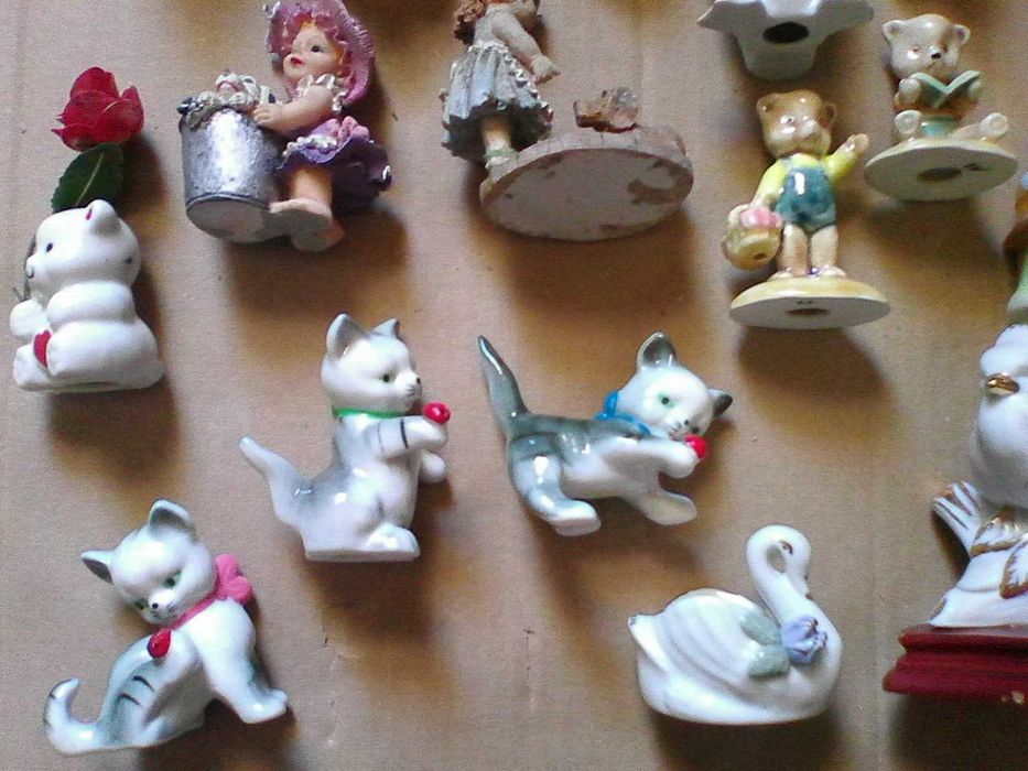conjunto loiça alusiva a animais
