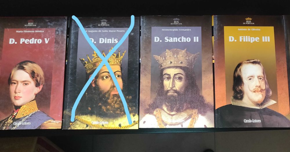 Coleção Reis de Portugal - Circulo de Leitores