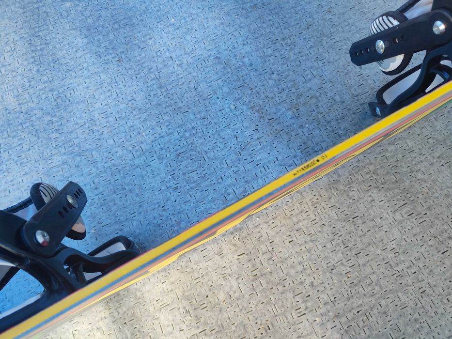 Uniwersalny All-Mtn SALOMON PULSE 142 cm + wiązanie NIDECKER ! serwis