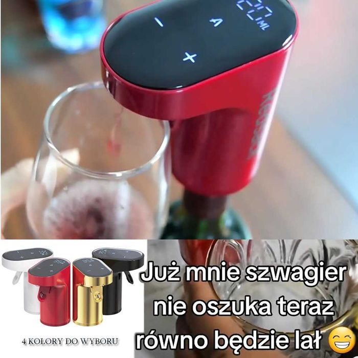 REDSACK WP-007 Inteligentny Dozownik do Alkoholu REDSACK Nowość 2023 ...