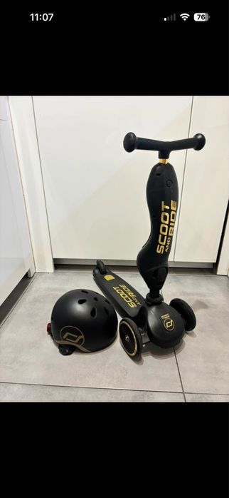 Hulajnoga + kask Scoot and Ride