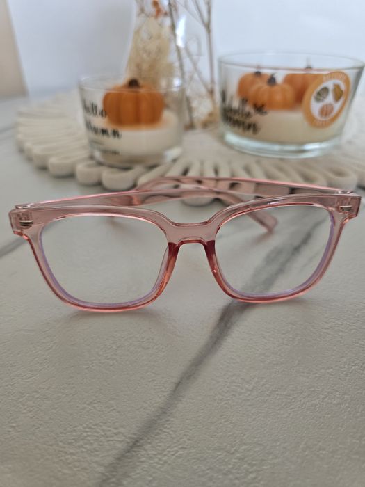 Stylowe okulary zerówki komputerowe