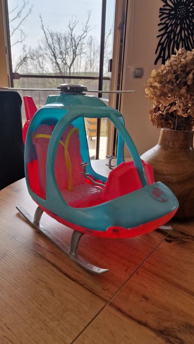 Helikopter Barbie – Błękitno-Różowy (Mattel)