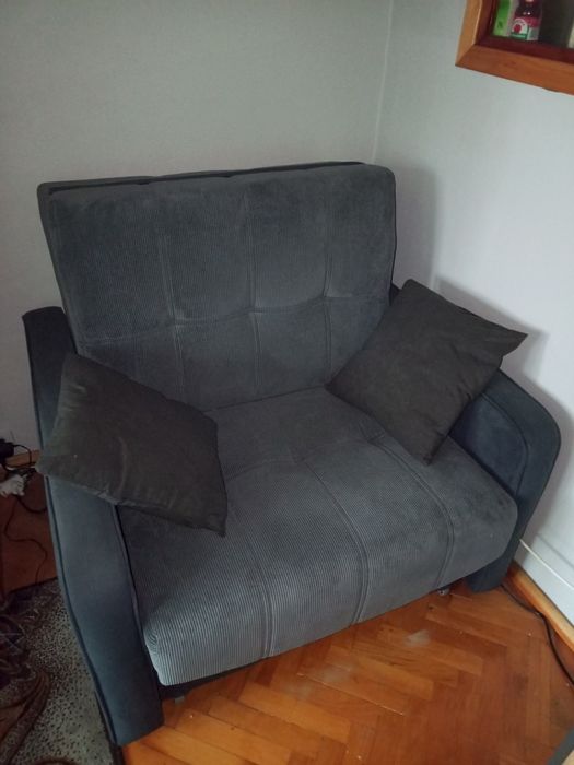 Fotel jednoosobowy rozkładany