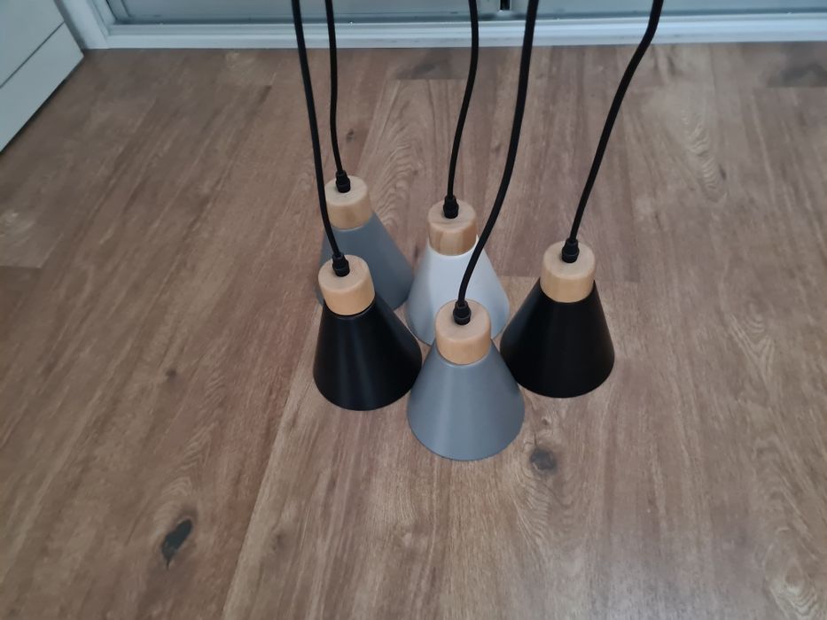 Lampa Kuchenna | 5 kloszy