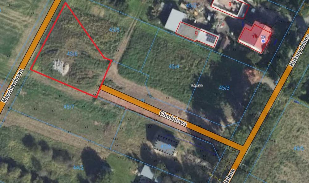 Działka budowlana Cisy p. Malborski 1022,48m2