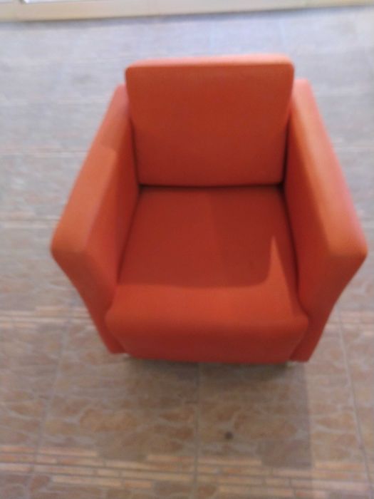 Orange Armchair