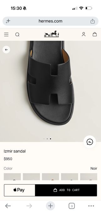 Hermes izmir noir men