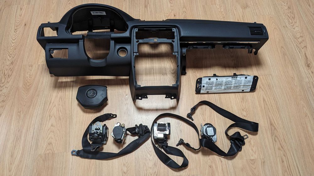 Conjunto Kit Airbags Tablier Mercedes Classe B W245 Original