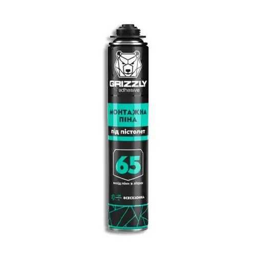 НАБІР Піна монтажна  GRIZZLY 65 л Пістолет для піни Alloid GF-0510