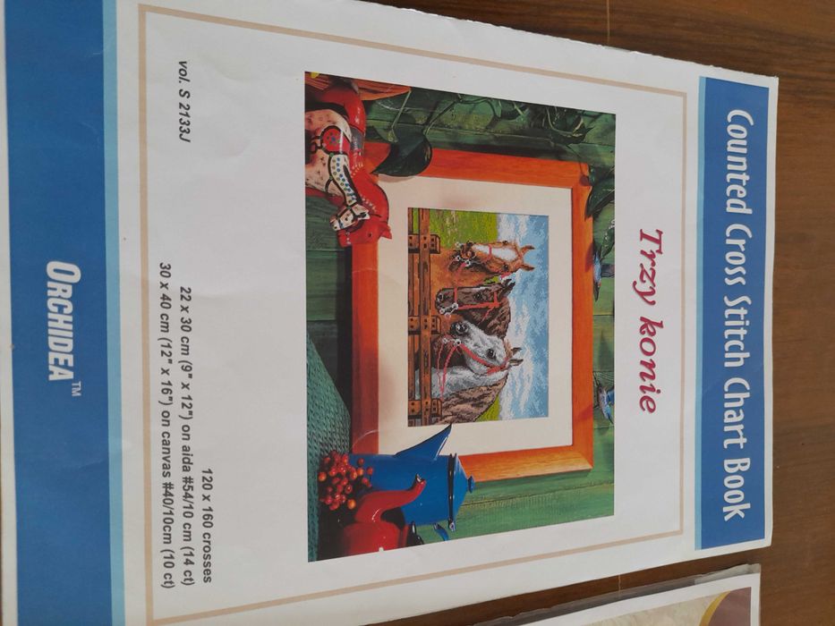 Haft krzyżykowy wzory Coricamo i Gobelinek