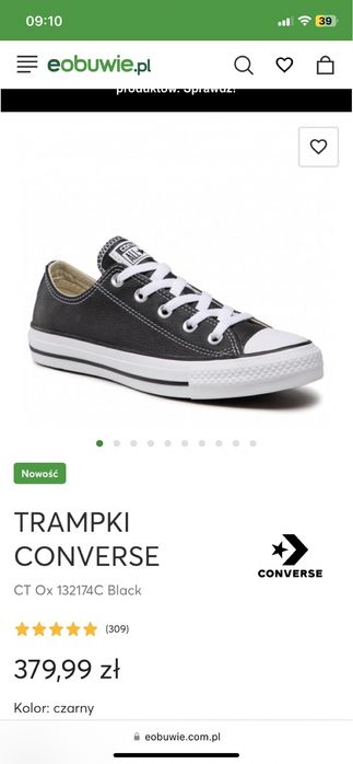 Buty converse skóra
