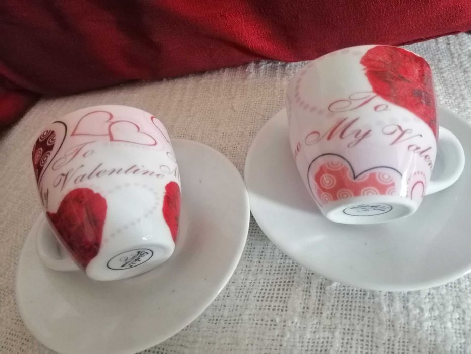 2 Chávenas café dos Namorados