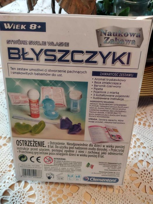 Clementoni zabawka naukowa STWÓRZ SWOJE BŁYSZCZYKI