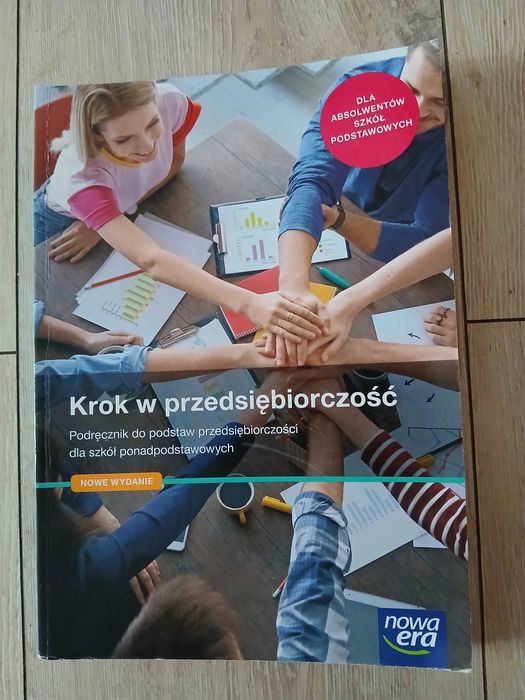 sprzedam podręcznik krok w przedsiębiorczość
