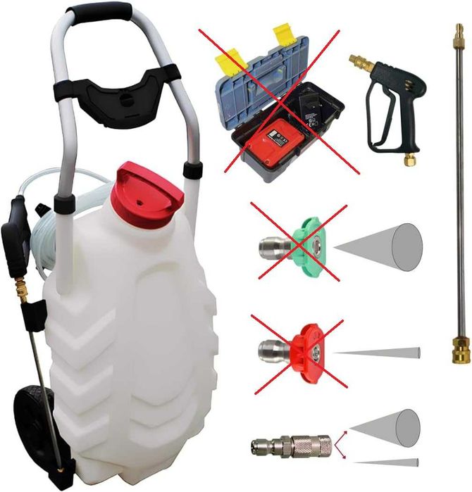 Elektryczny i autonomiczny opryskiwacz PRO SPRAYER VERSION III – 28 l