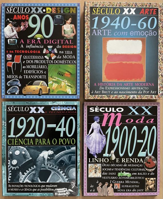 Coleção nova 36 Livros Século XX