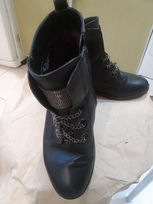 Ботинки женские демисезонные натуральная кожа