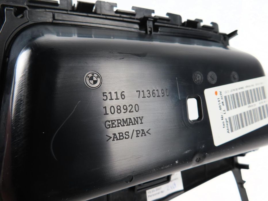 Friso Do Cinzeiro Bmw 1 Ref: 51169122668 2003 - 2013