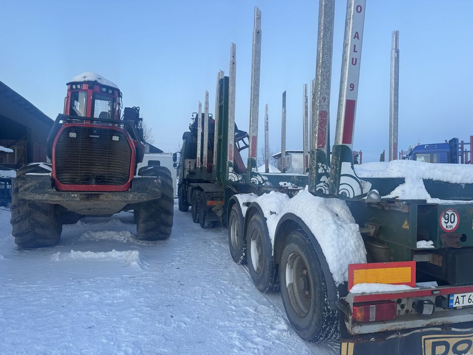 Лісовоз Volvo FMx460 6x6 Euro5+причеп (свіжопригнаний) 114тис пробігу