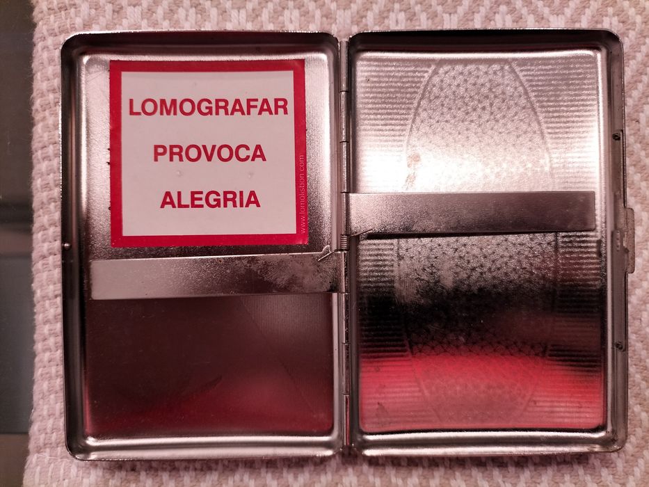 Cigarreira com padrão
