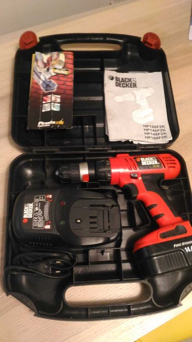 Berbequim/Aparafusador sem fio Black & Decker