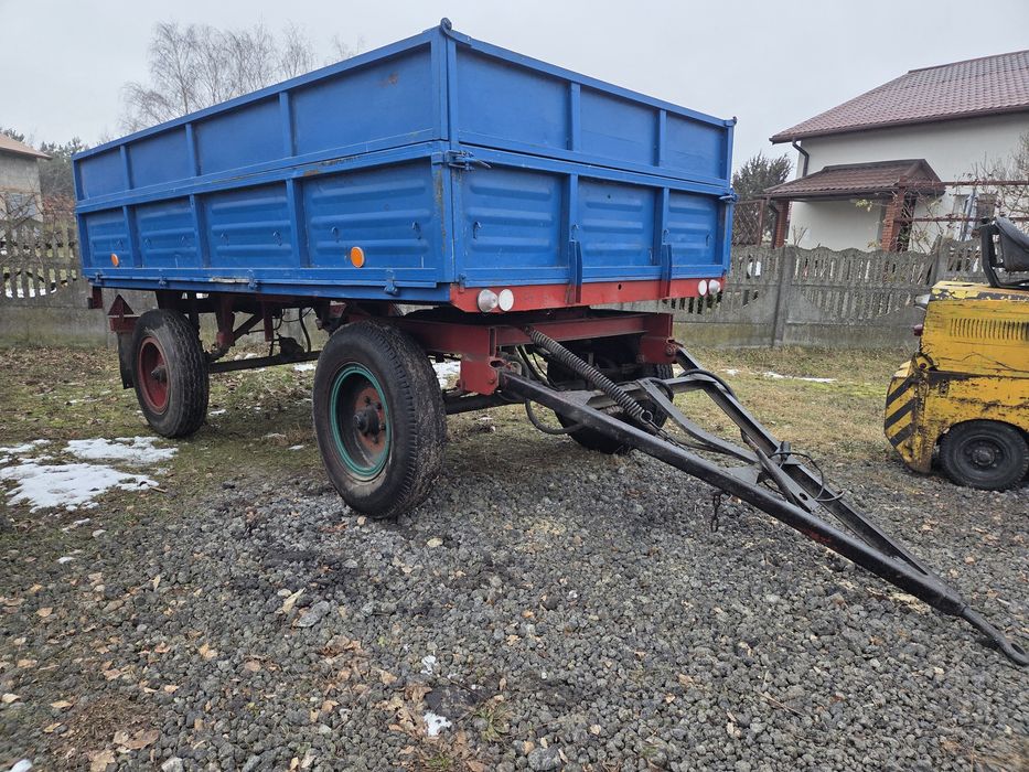 Przyczepa rolnicza Autosan d50 6t d46 4,5t do zboża transport laweta
