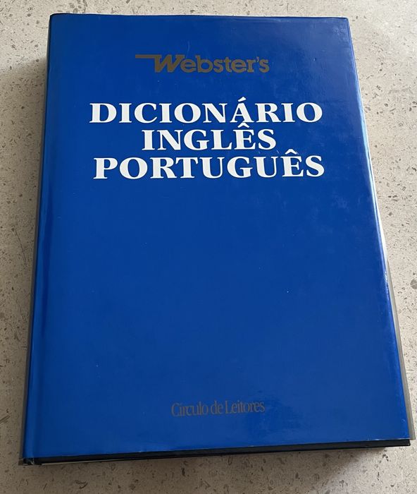 2 dicionarios Webster Inglês - Português / Português - Inglês