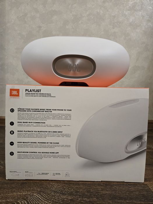 Smart колонка JBL Playlist (Wi-Fi+Bluetooth) 30Вт (2х15)