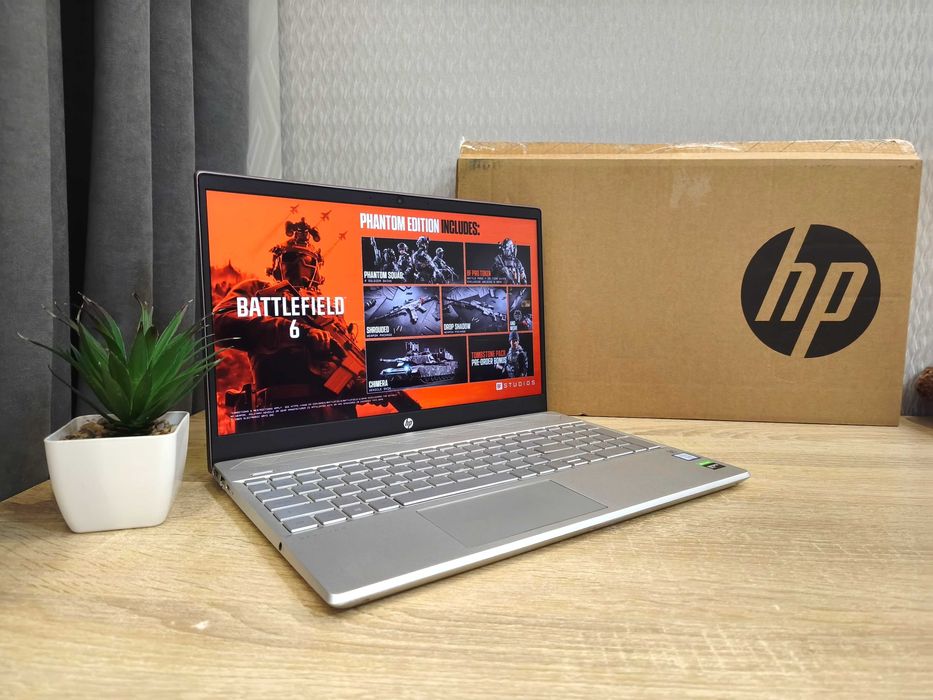 Геймерсий ноутбук HP | GTX 1050 / i7 / 16GB DDR4/ 512SSD / Новый АКБ / Супер состояние / Полный комлект
