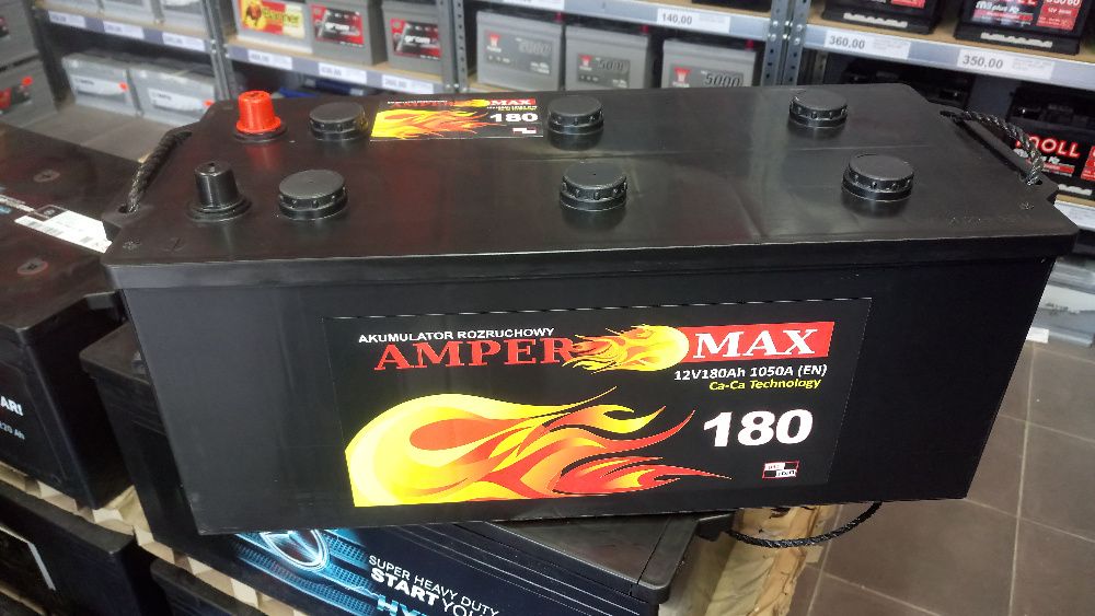 Akumulator Ampermax Jenox 12V 180AH 1050A nowy cg1803