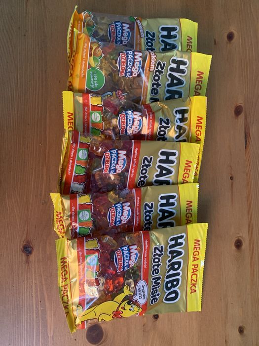 Żelki Haribo złote misie 4 paczki