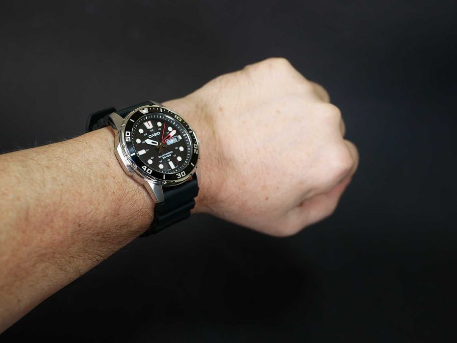 Casio MTP-S110L-1AV 47mm Solar Black