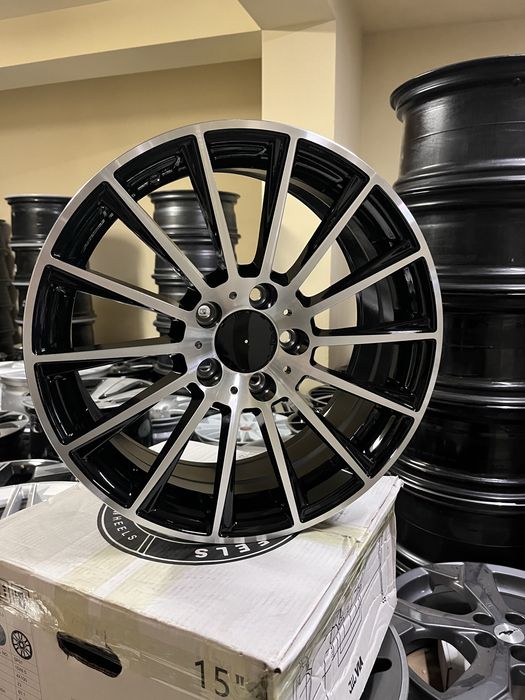 Jantes 17” 5x112 Novas Estilo Mercedes AMG Turbine