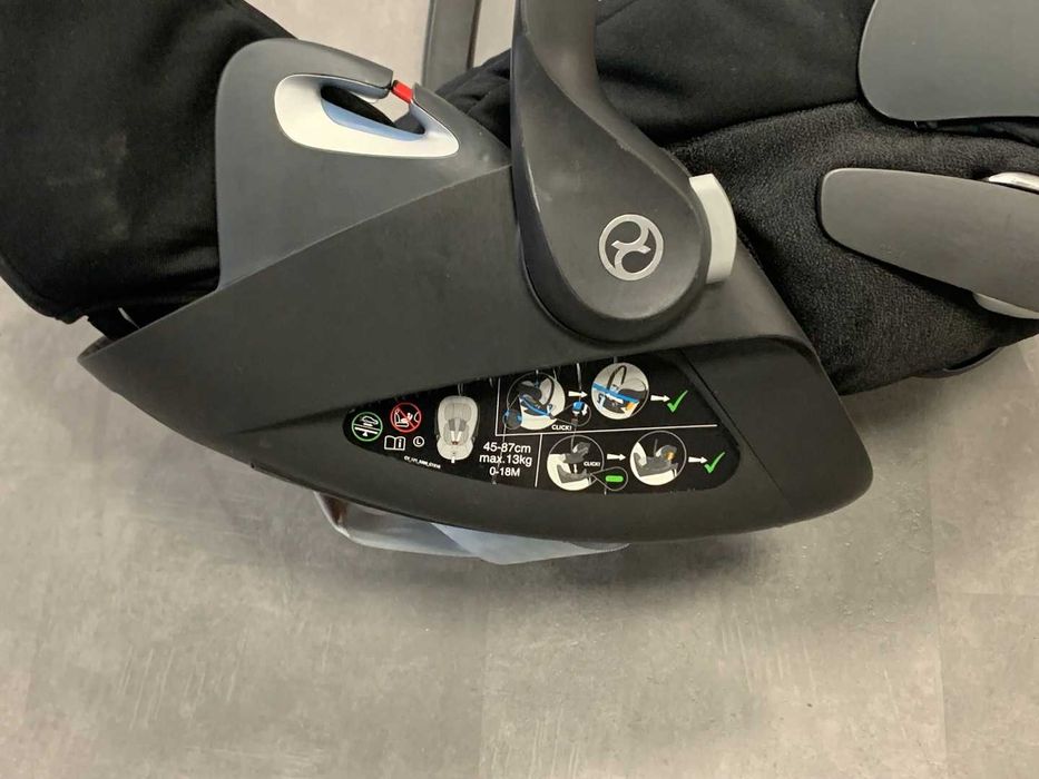 Rozkładany Fotelik Samochodowy I-size Cybex Cloud Do 18m Max 13kg
