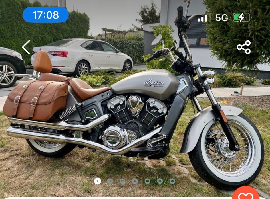 Indian Scout 2015 1133 CM  unikat mocno doposażony