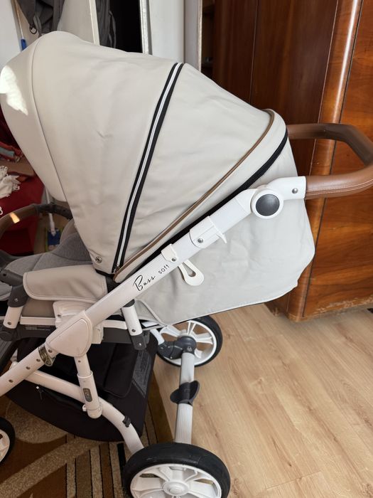 Wózek Roan Bass Soft – wersja ekoskóra – stan bardzo dobry