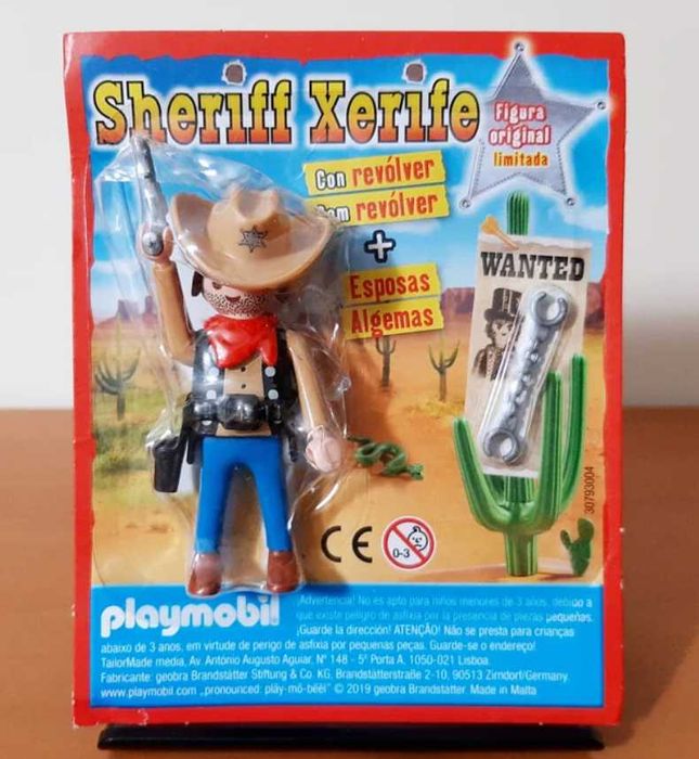 Playmobil - Xerife com Revólver + Algemas