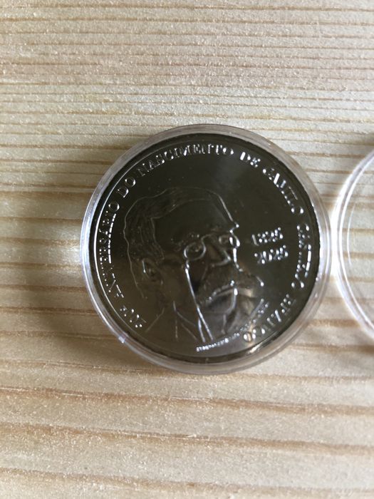 Moeda de 5€ - Comemorativa dos 200 anos de Camilo Castelo Branco