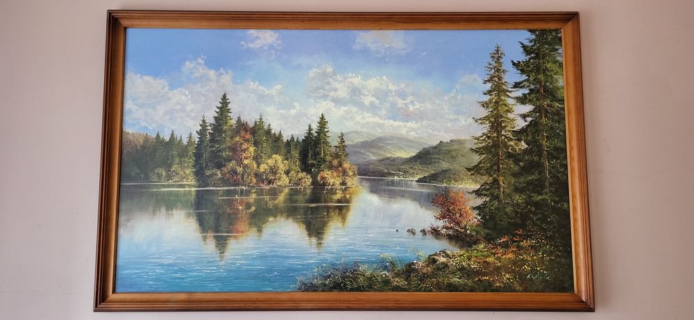 Duży obraz Krajobraz