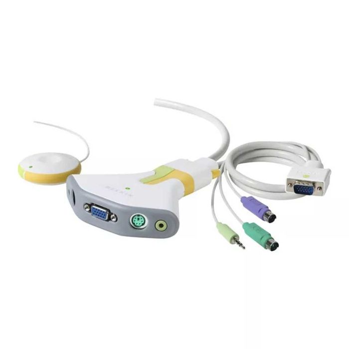 2 KVM switch compact Belkin e Conceptronic