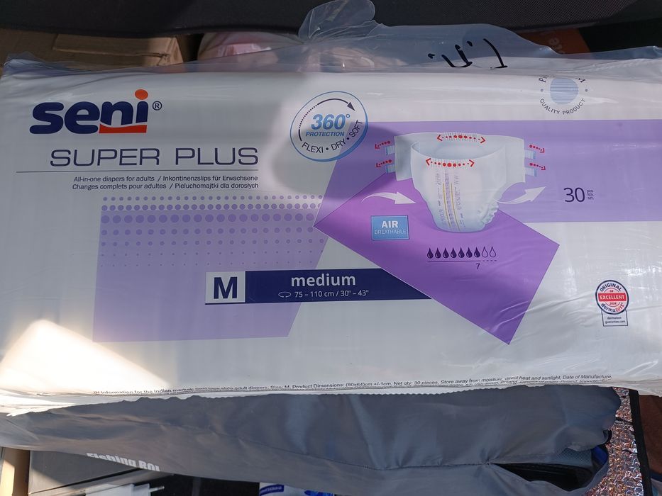 Продам памперсы seni M medium