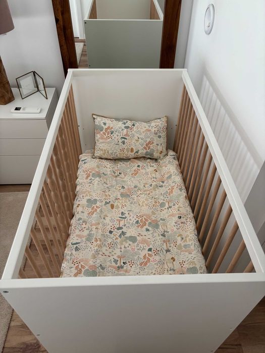 Berço IKEA MYLLRA 60x120 cm com gavetão – Branco