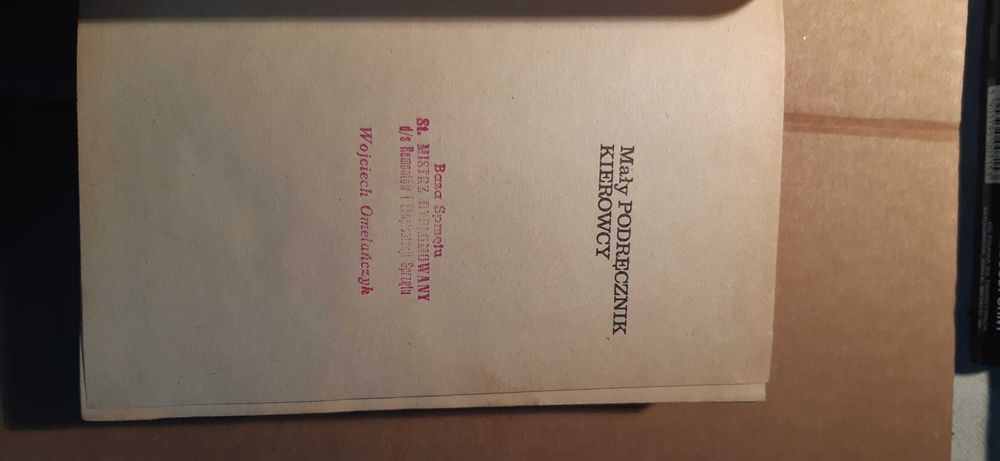 Mały podręcznik kierowcy - Blok PRL