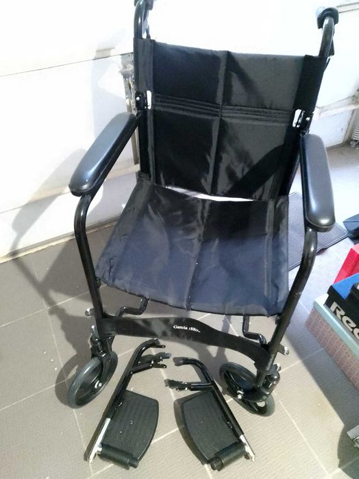 Cadeira de rodas (roda pequena) dobrável Garcia 1880 (usada)
