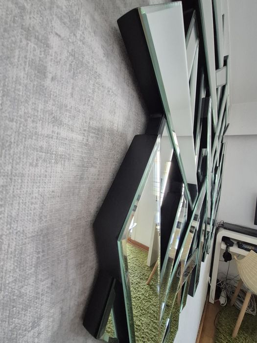 Espelho decorativo grande biselado