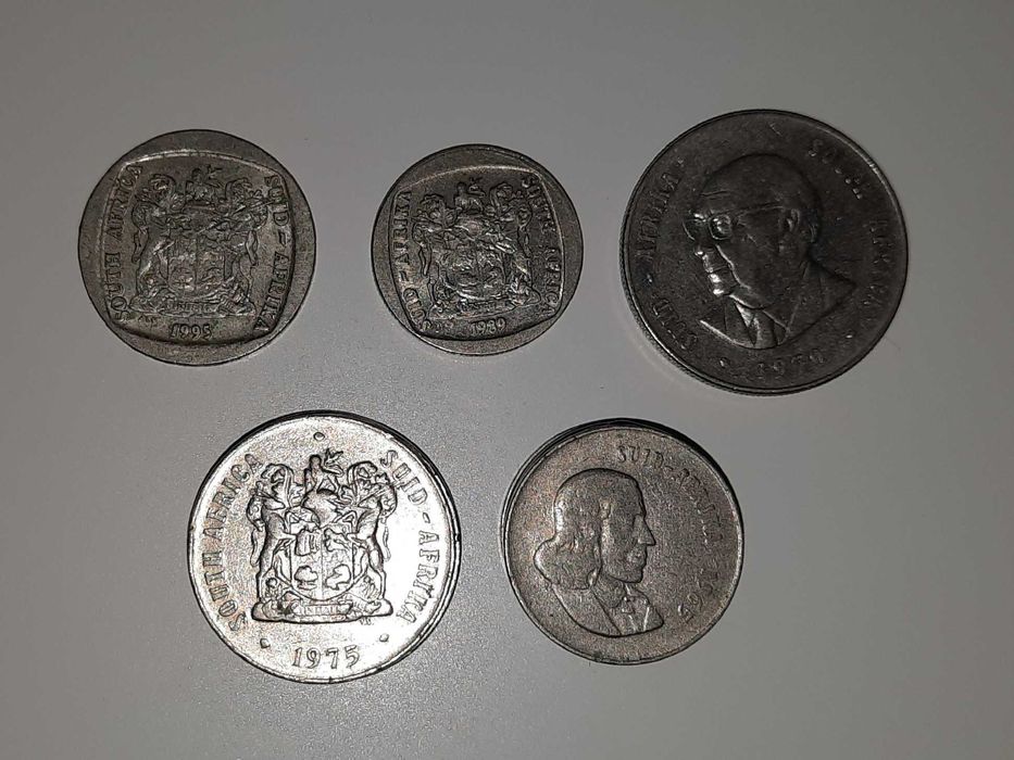 Lote de 33 Moedas - South Africa (1965/1995)