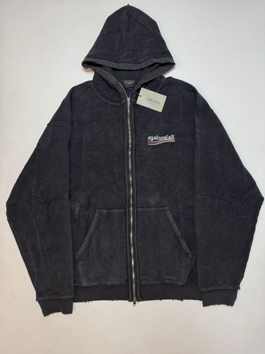 Зіп худі Balenciaga Inside Out Fit M L ERD Vetements